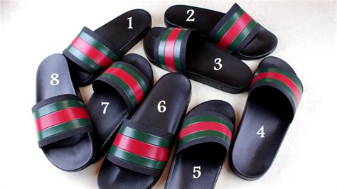 fake gucci shoes size 14|how to authenticate gucci slides.